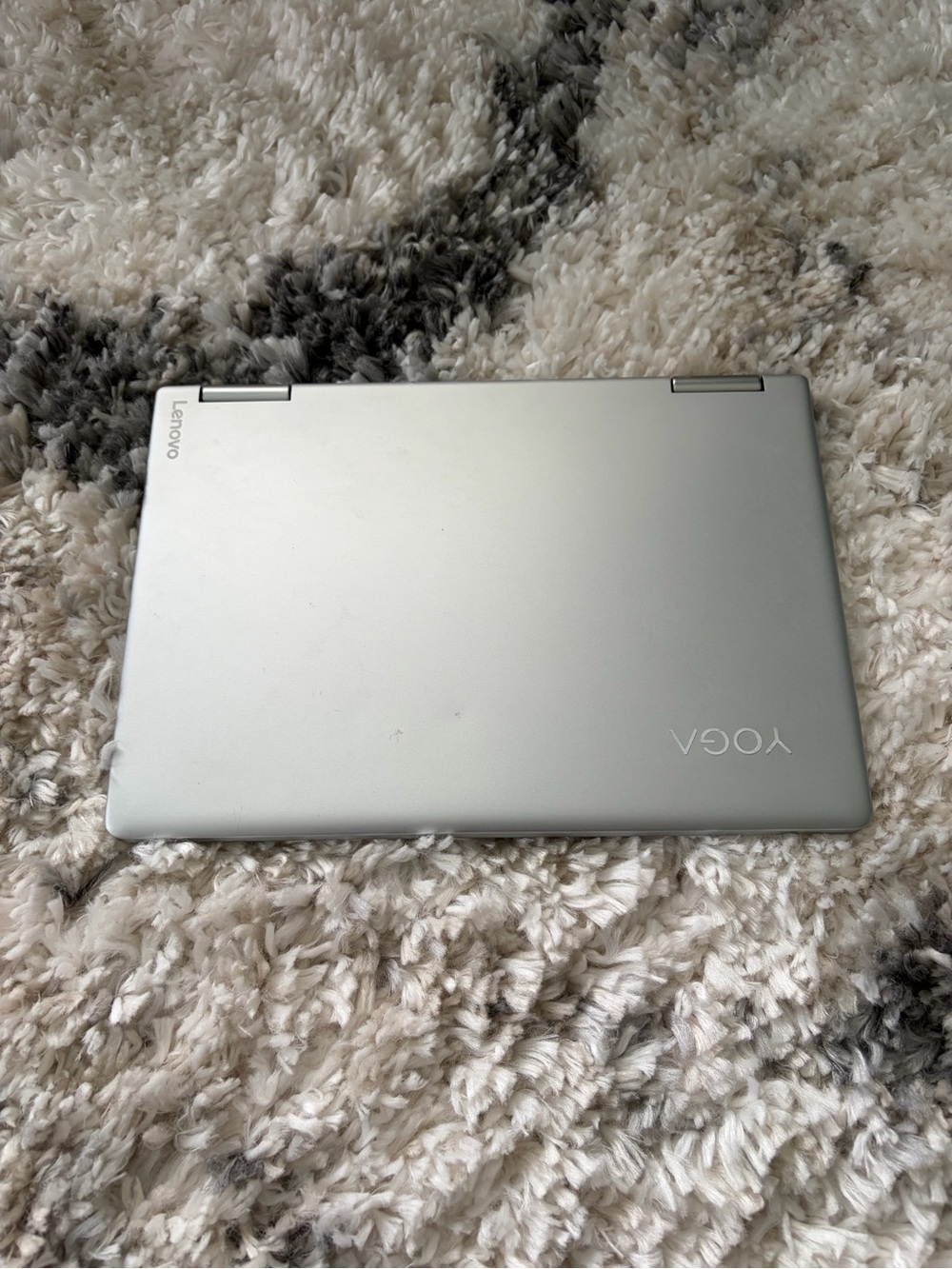 Lenovo Yoga Silver Convertible Laptop